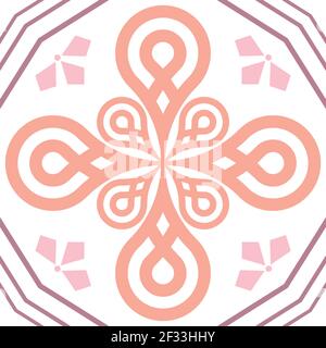 Modern abstract seamless vector pattern. Modern stylish abstract texture. Repeating geometric tiles from striped elements. elegant vector pattern. Stock Vector