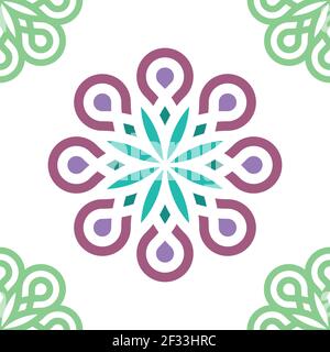 Modern abstract seamless vector pattern. Modern stylish abstract texture. Repeating geometric tiles from striped elements. elegant vector pattern. Stock Vector
