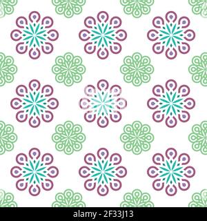 Modern abstract seamless vector pattern. Modern stylish abstract texture. Repeating geometric tiles from striped elements. elegant vector pattern. Stock Vector