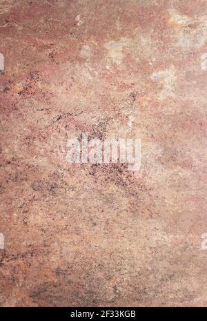 Abstract painted stone surface background, wall or floor texture. Top or front view Stock Photo