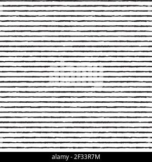 A seamless pattern made with hand-drawn line strokes. Stock Vector