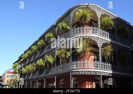 geography / travel, USA, Louisiana, New Orleans, French quart, New Orleans, Additional-Rights-Clearance-Info-Not-Available Stock Photo