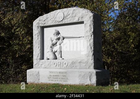 geography / travel, USA, Mississippi, Vicksburg, soldiers statue, Vicksburg national Military park, Vi, Additional-Rights-Clearance-Info-Not-Available Stock Photo