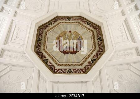 Metro station Belorusskaya (Koltsevaya Line)  in Moscow, Russia. It was opened in  30.01.1952 Stock Photo