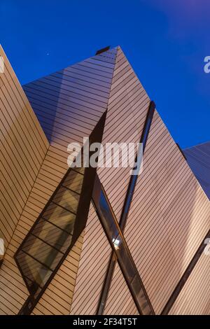 Canada, Ontario, Toronto, Royal Ontario museum - a museum of art, world culture and natural history Stock Photo