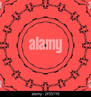 Red pattern design made for the usage of fabric designing Stock Photo ...