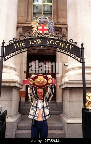 Jane Couch Female Boxer April 98Who is taking the british boxing board of control to court because thay refused her a professional boxing licence Stock Photo