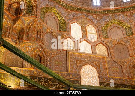 Detail Of Dome, Interior, Tomb Of Imam Al-Shafi'i, Cairo, Egypt Stock ...