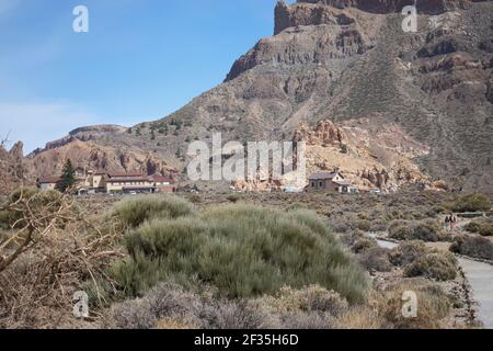 the valley of the finger of the god on the island of tenerife Stock Photo
