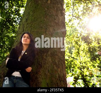 Singer Emma Pollock from Glasgow photographed in London.  pic David Sandison 12/9/2007 Stock Photo