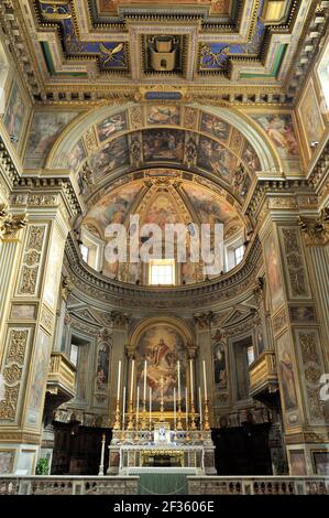 italy, rome, church of san marcello al corso, apse