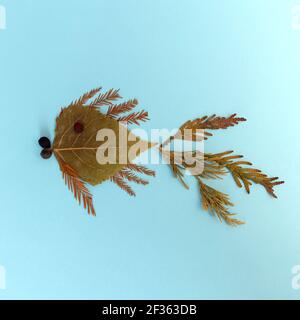 Abstract Herbarium Children Autumn Decoration, Colorful