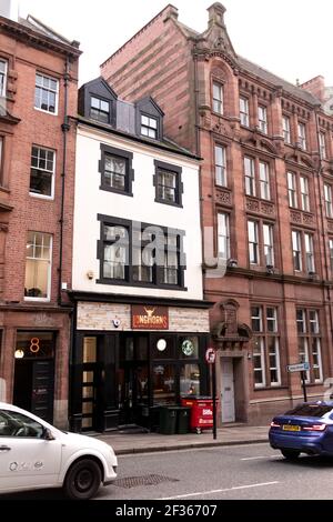 Newcastle upon Tyne UK - 8th Jan 2020: Longhorns BBQ restuarant exterior Stock Photo