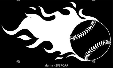 Vector black outline baseball ball silhouette 26999499 Vector Art