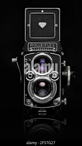 A beautiful Rolleiflex 3.5f Stock Photo