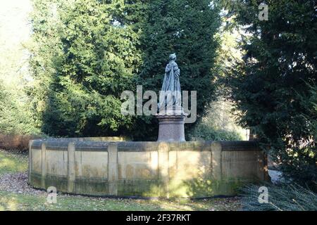 Princess Amalia of Saxe-Weimar-Eisenach - Parc Amélie - Luxembourg City Stock Photo