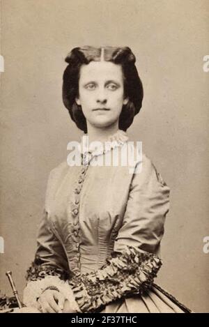 Princess Maria Annunciata of Bourbon-Two Sicilies, Archduchess of Austria. Stock Photo