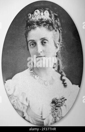 Princess Marie Isabelle of Orléans, Countess of Paris. Stock Photo