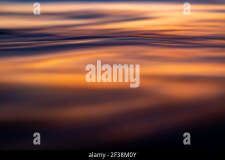 Sunrise over Maroochydore Beach, Sunshine Coast, Queensland, Australia Stock Photo