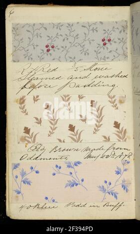 Printer's Sample Book, Book 9 May 1878, 1878–79 Stock Photo