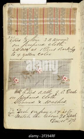 Printer's Sample Book, Book 9 May 1878, 1878–79 Stock Photo