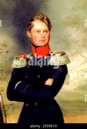 Prinz Carl von Preußen Krüger um 1828. Stock Photo