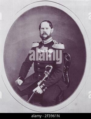 Prinz Carl von Preußen, um 1860. Stock Photo