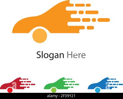 Auto car logo template vector icon illustration design Stock Vector