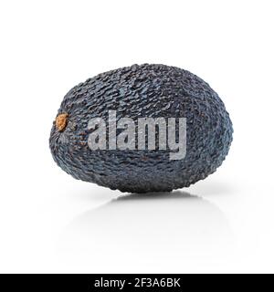 Avocado isolated on white background. Avocado close up Stock Photo