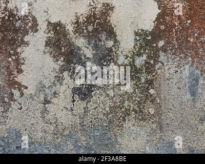 A weathered painted wall texture background Stock Photo