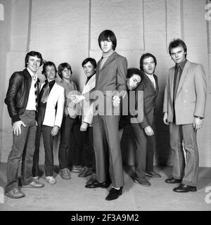 Paul Young and Streetband British Soul band. 1980 Stock Photo