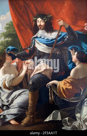 Portrait of Louis XIII - Simon Vouet