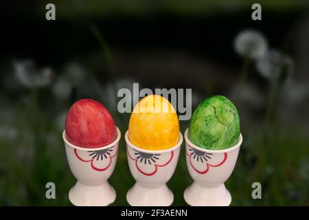 Concept Easter : Easter greeetings Stock Photo