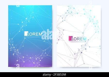Modern Health care cover template design for a report and medical brochure design, flyer, leaflets for printing presentation Covid 19, coronavirus Stock Vector