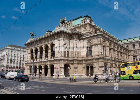 Vienna State Opera Stock Photo