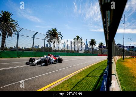 ERICSSON Marcus (swe), Alfa Romeo Sauber F1 Team C37, action during 2018 Formula 1 championship at Melbourne, Australian Grand Prix, from March 22 To 25 - Photo DPPI Stock Photo