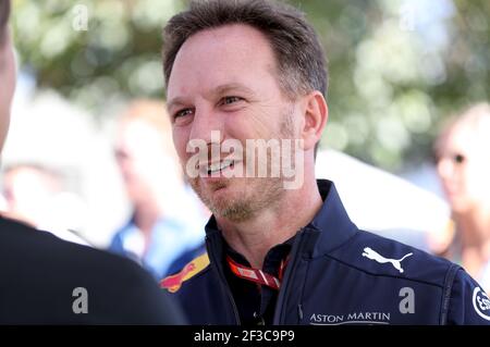 HORNER Christian (gbr), Team Principal of Red Bull Racing, portrait during 2018 Formula 1 championship at Melbourne, Australian Grand Prix, from March 22 To 25 - Photo DPPI Stock Photo