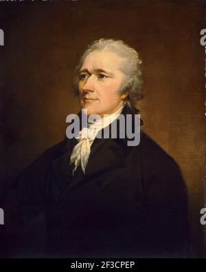 Alexander Hamilton, c. 1806. Stock Photo