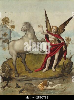 Allegory, probably c. 1500. Stock Photo