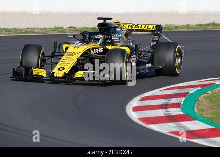 27 HULKENBERG Nico (ger), Renault Sport F1 Team RS18, action during Formula 1 winter tests 2018 at Barcelona, Spain from March 6 to 9 - Photo Florent Gooden / DPPI Stock Photo