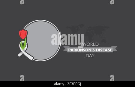 Vector illustration of World Parkinson's disease Day observed on 11th April every year Stock Vector