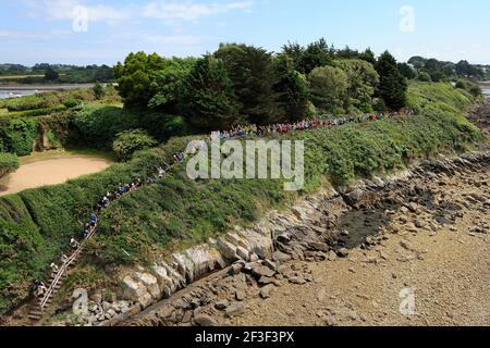 Illustration, L'Ultra Marin - Raid Golfe du Morbihan 2016 / Raid 87 km - Port Navalo, in France, on June 24, 2016, Photo François Van Malleghem / DPPI Stock Photo