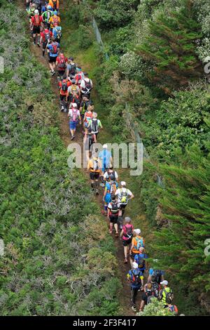 Illustration, L'Ultra Marin - Raid Golfe du Morbihan 2016 / Raid 87 km - Port Navalo, in France, on June 24, 2016, Photo François Van Malleghem / DPPI Stock Photo