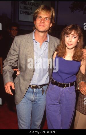 Bill Paxton and Louise Newbury during 