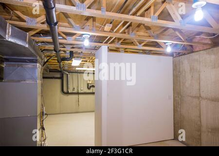 Sewage Disposal is required before an upper rough plumbing inspection will be conducted on new construction. Stock Photo
