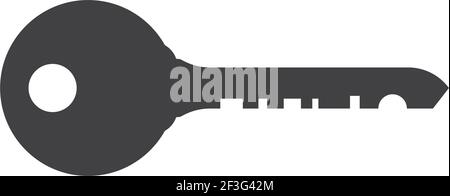 Key logo template vector icon illustration design Stock Vector