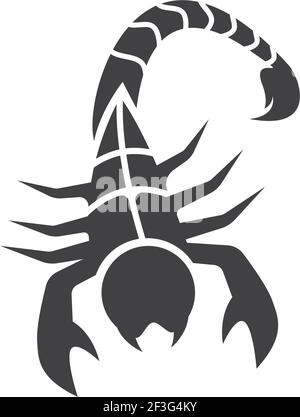 Scorpion logo template vector illustration Stock Vector