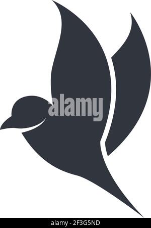 Hummingbird logo template vector icon illustration design Stock Vector