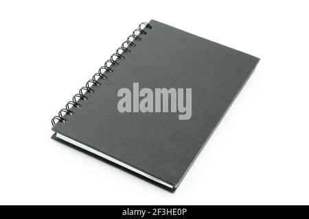 Notebook (or copybook) isolated on white background Stock Photo