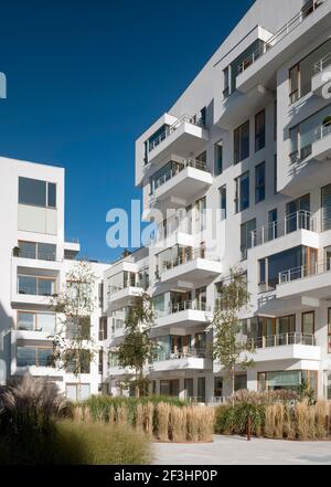 Havneholmen housing Stock Photo